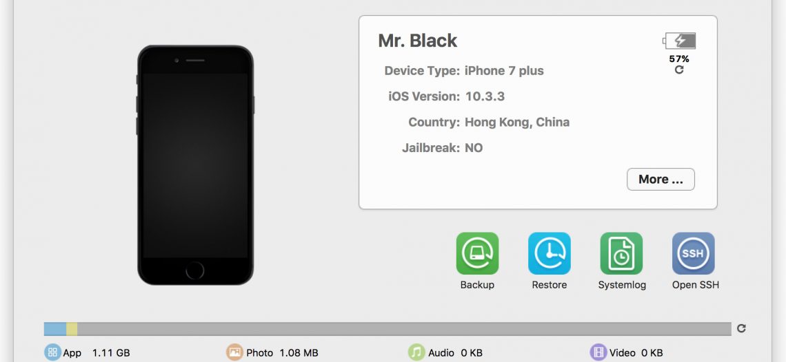 iTools Pro cho Mac OS – Quản lý thiết bị iOS (version 1.7.7.9)