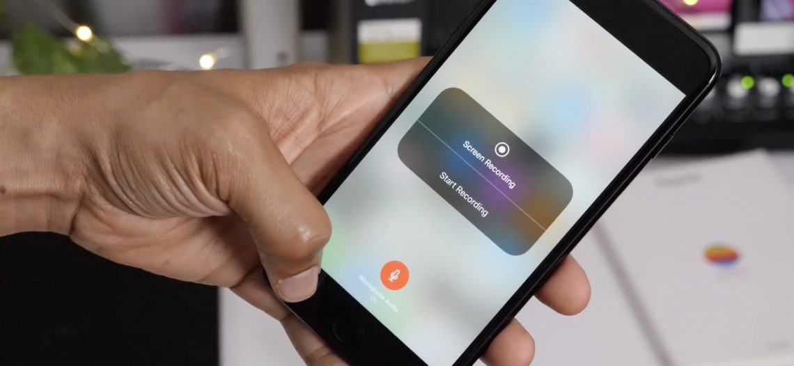 Hướng dẫn quay màn hình iPhone trên iOS 11 đơn giản nhất