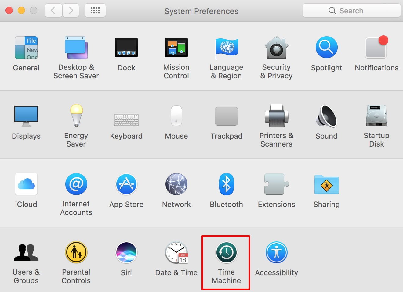 sao luu du lieu mac os