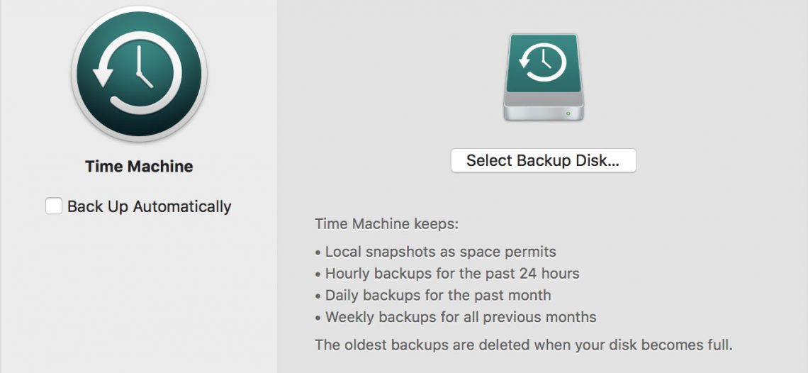 Hướng dẫn sao lưu dữ liệu trên MacOS với Time Machine