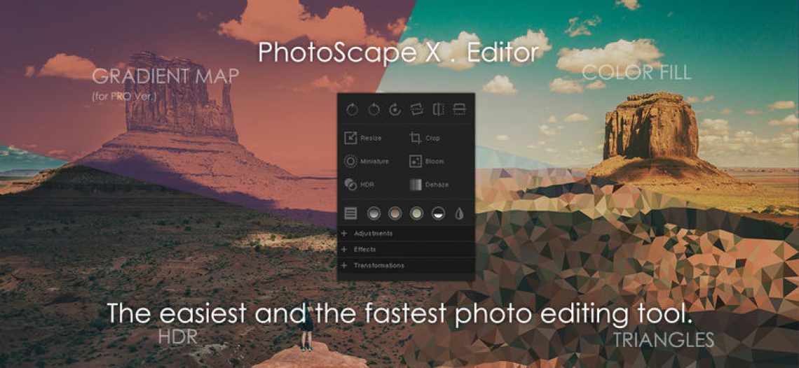 PhotoScape X Pro – Quản lý và chỉnh sửa ảnh tuyệt vời trên Mac (v2.7.1)