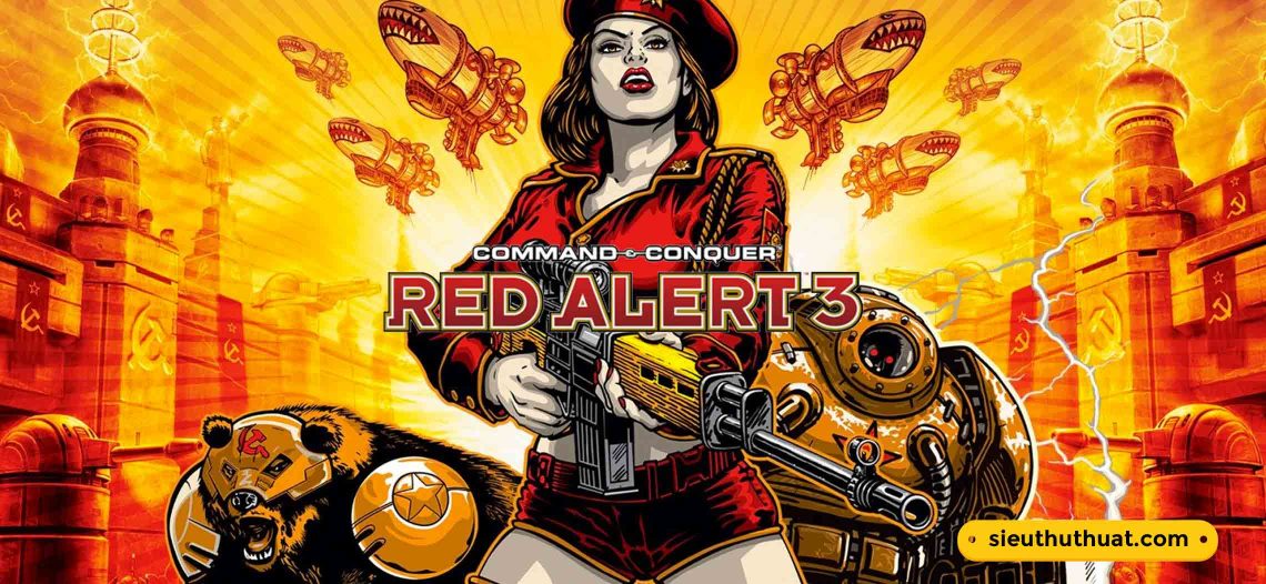 Download Command & Conquer: Red Alert 3 + Thuốc