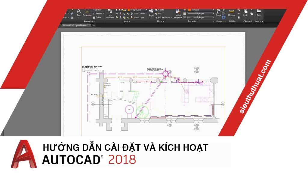 Hướng dẫn cài đặt và kích hoạt AutoCAD 2018 Full
