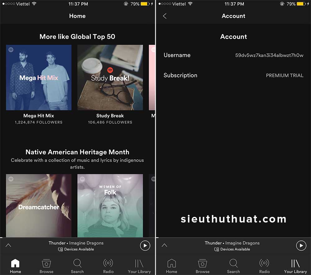 huong dan dang ky Spotify o viet nam 5