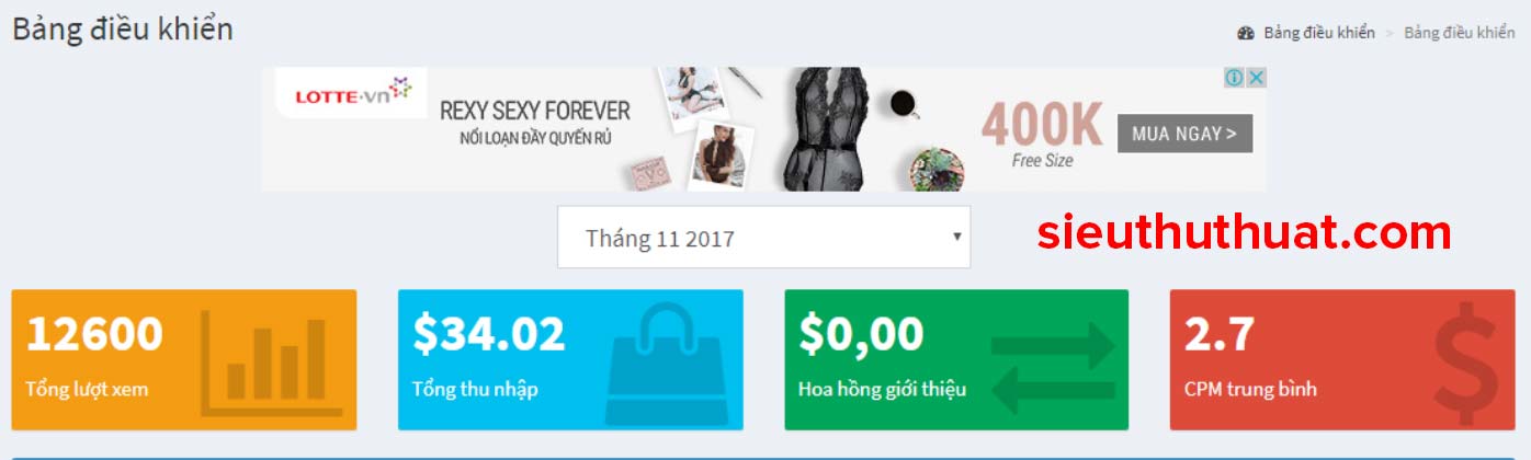 Rút gọn link kiếm tiền Megaurl.in