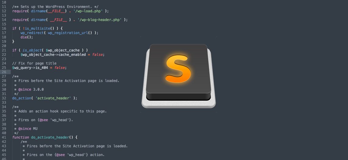 Sublime Text 3 Build 3164 (Win/Mac) – Công cụ lập trình chuyên nghiệp