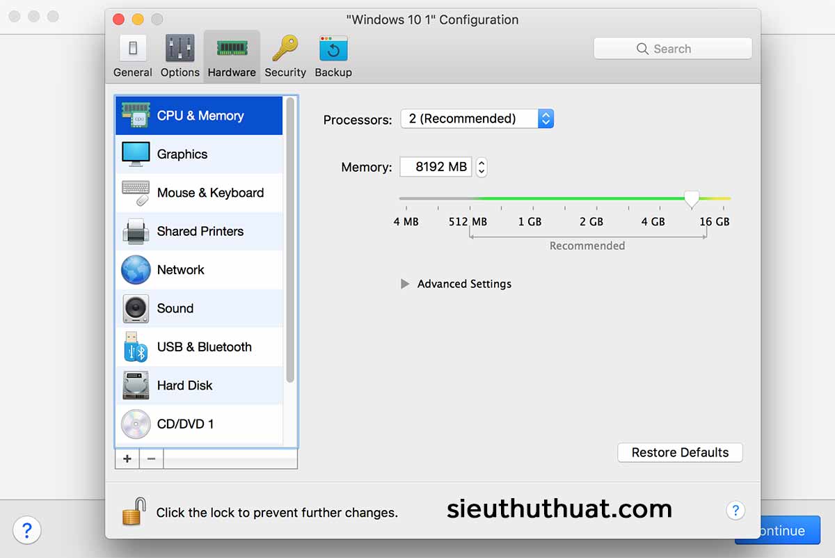 Cai dat windows tren mac bang Parallels Desktop 6