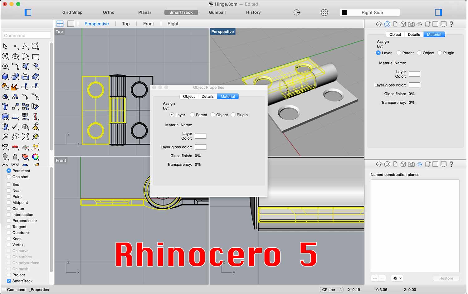 Rhinocero cho Mac