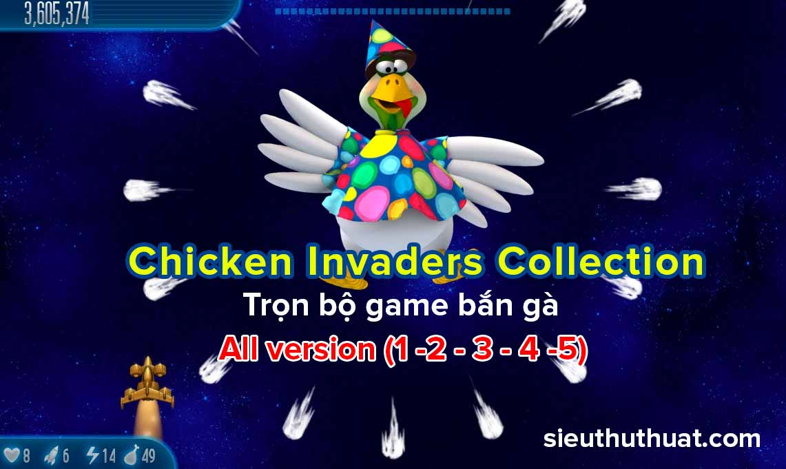 Game bắn gà Chicken Invaders