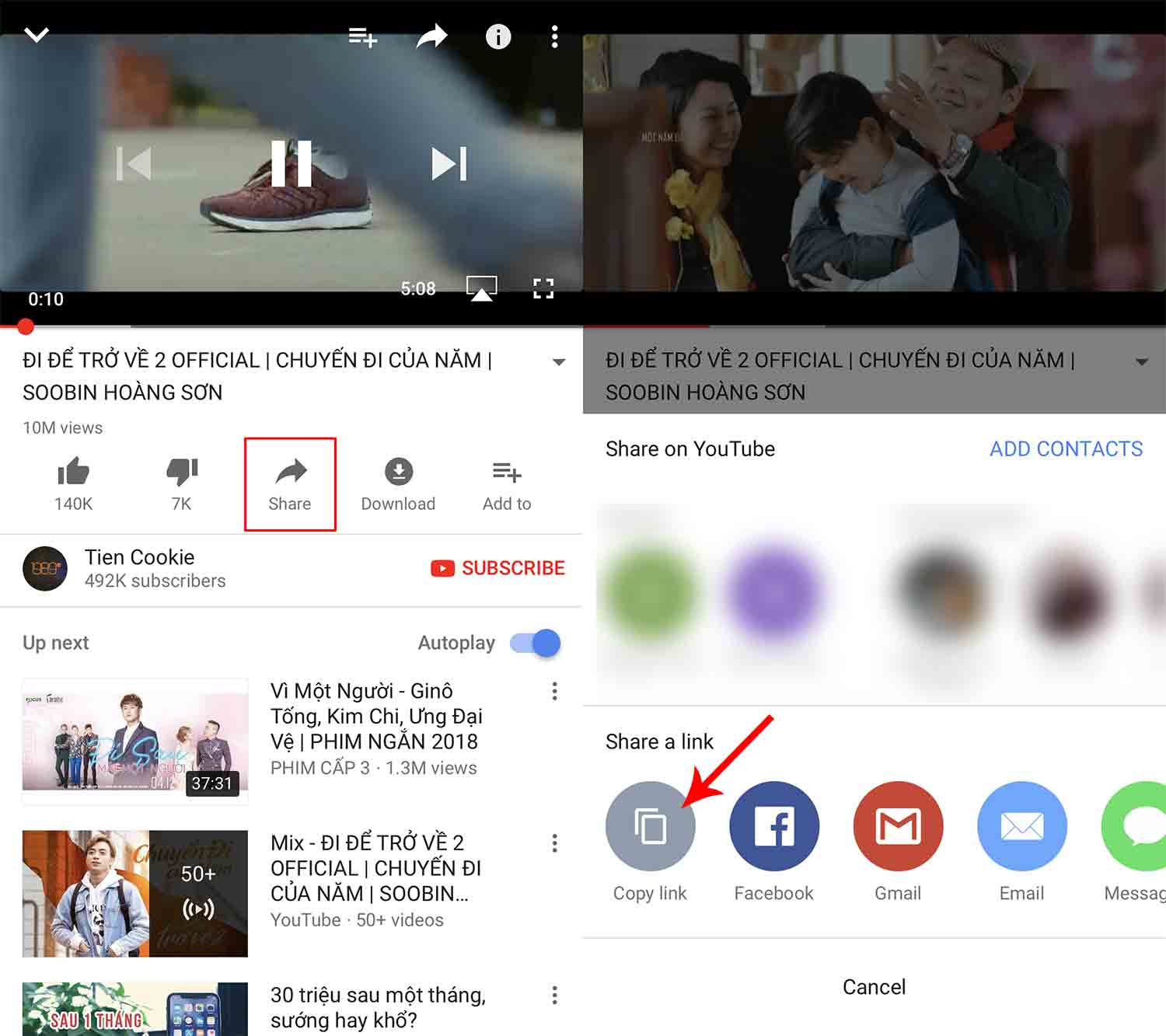 Tải video youtube về iphone