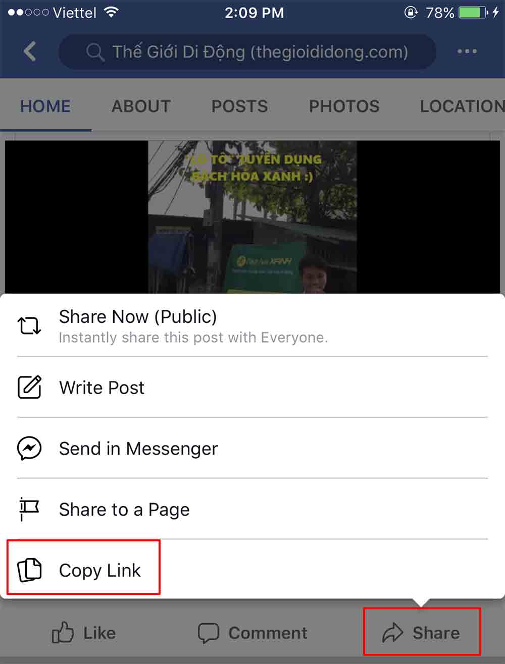Tải video facebook về iphone