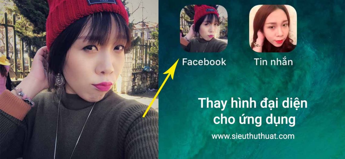 Mẹo lấy hình đại diện làm hình nền ứng dụng trên điện thoại