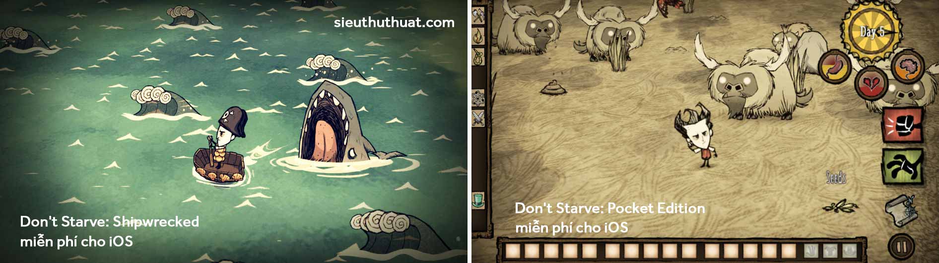 Tài khoản tải game Don’t Starve cho iOS miễn phí