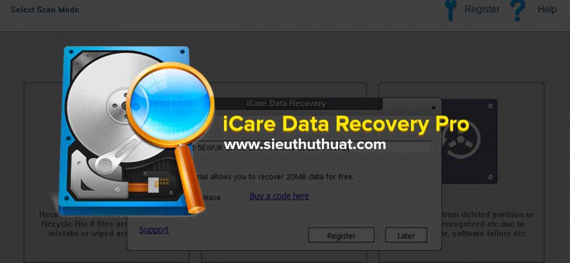 iCare Data Recovery Pro v8.1 mới nhất – Phục hồi dữ liệu mạnh mẽ