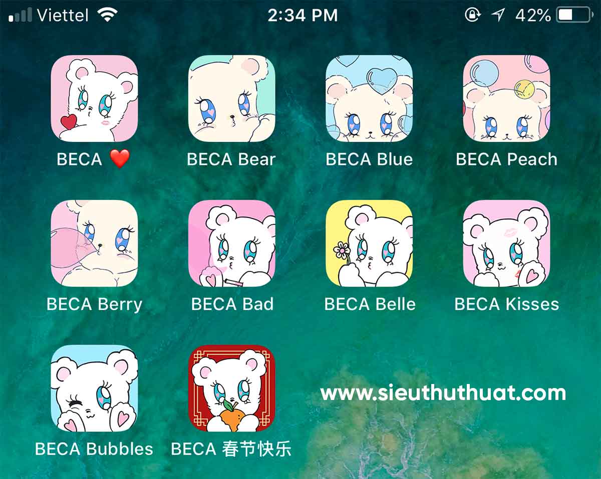 Tải app Beca cho iOS miễn phí đủ 10 app