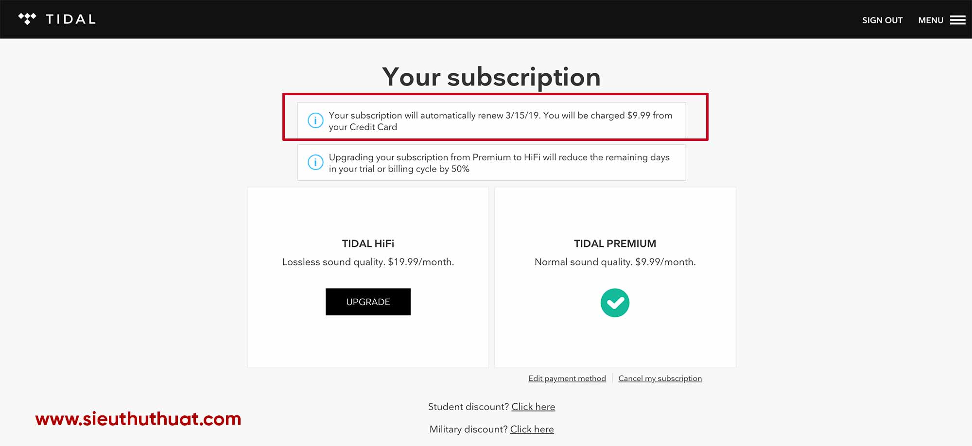 Dang ky tidal premium 5