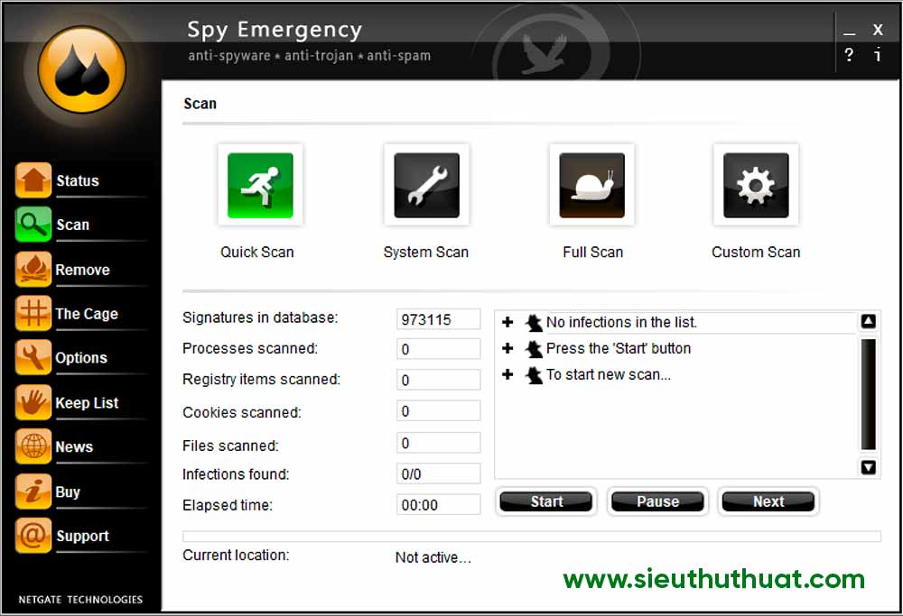 NETGATE Spy Emergency Full