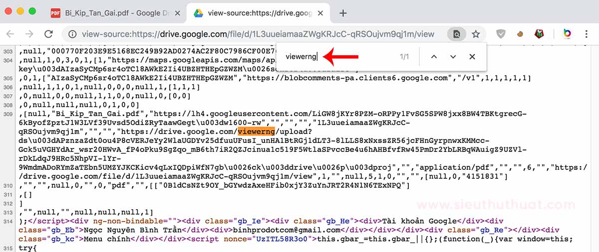 cach tai file tren google driver khi bi chan 6