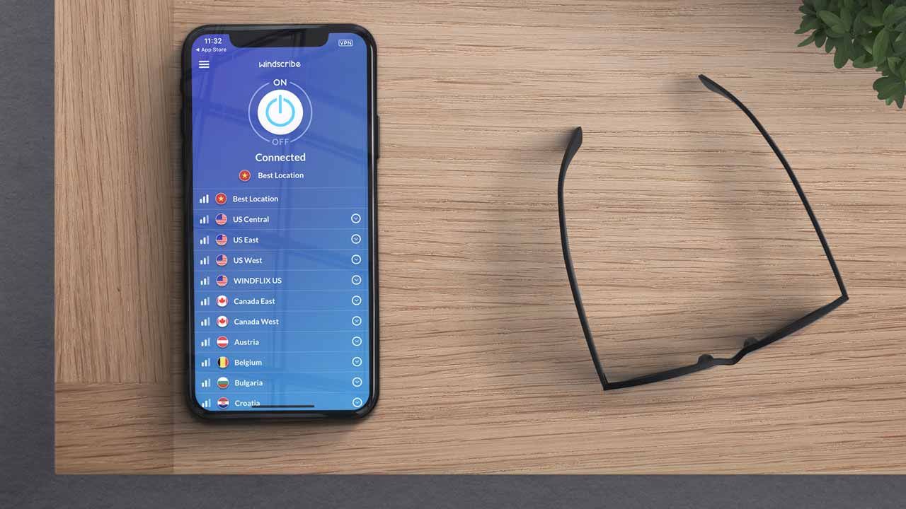 Chia sẻ tài khoản Windscribe VPN miễn phí