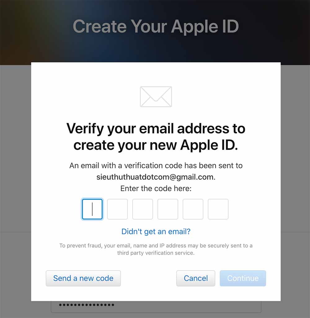 Dang ky apple id us mien phi 2