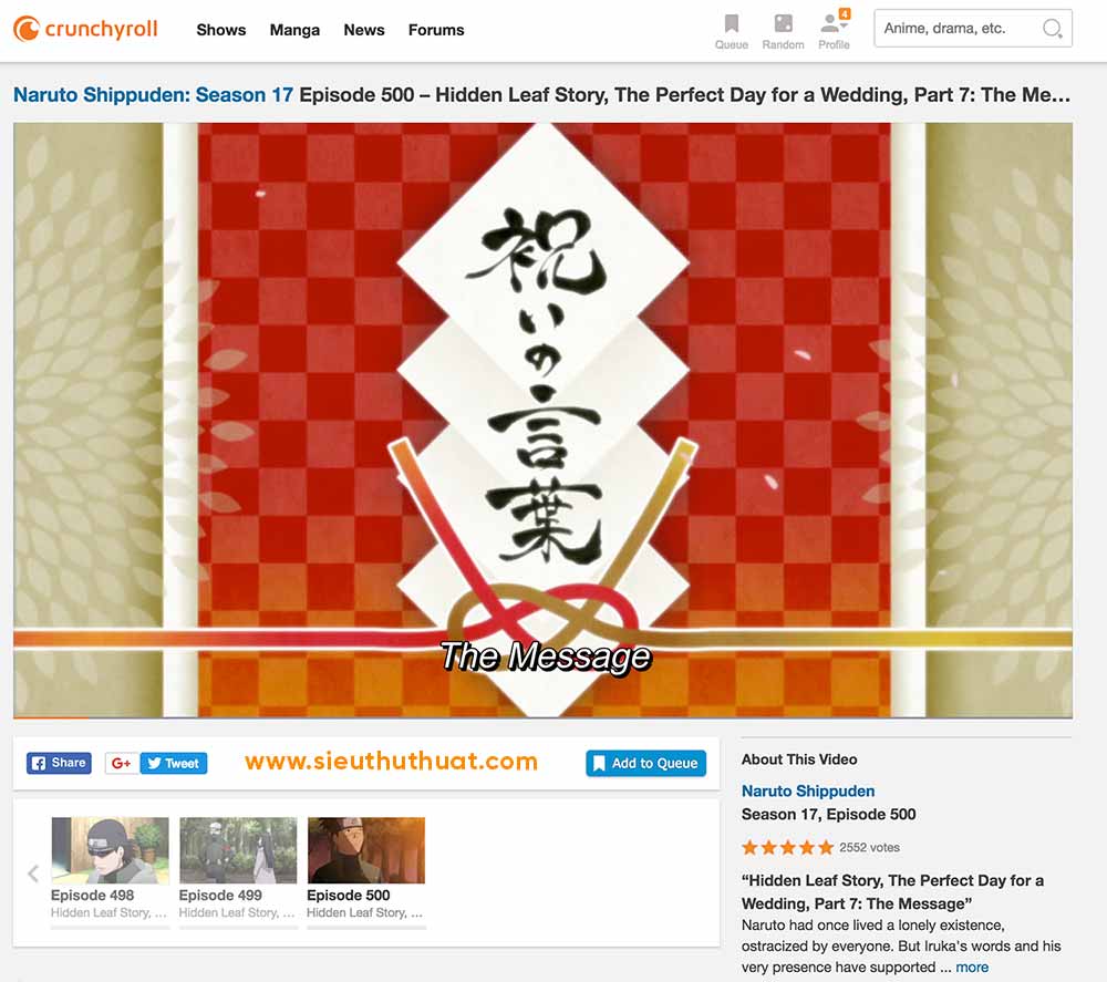 Tài khoản Crunchyroll Premium miễn phí