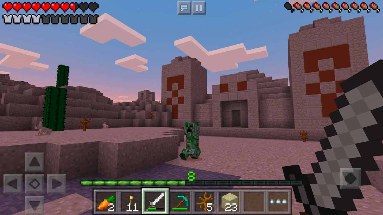 Tải game Minecraft cho iOS hoàn toàn miễn phí