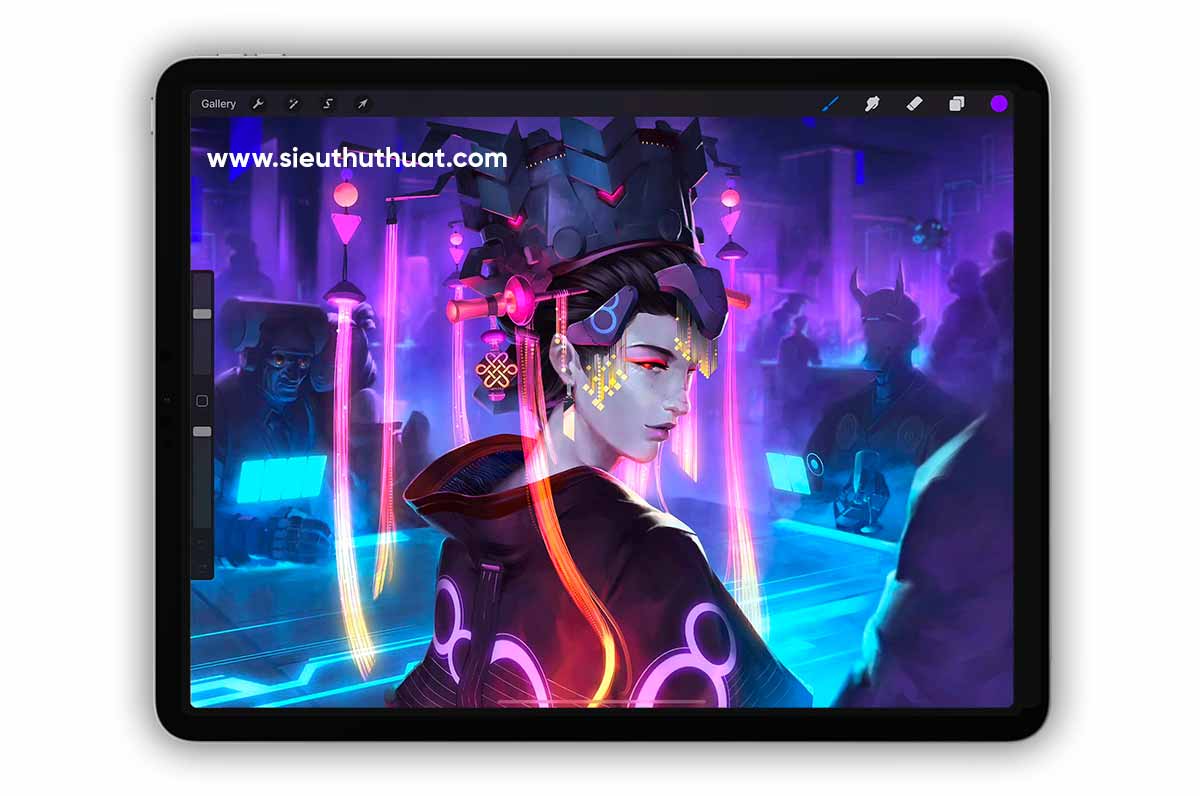 Tải ứng dụng Procreate cho iPhone, iPad