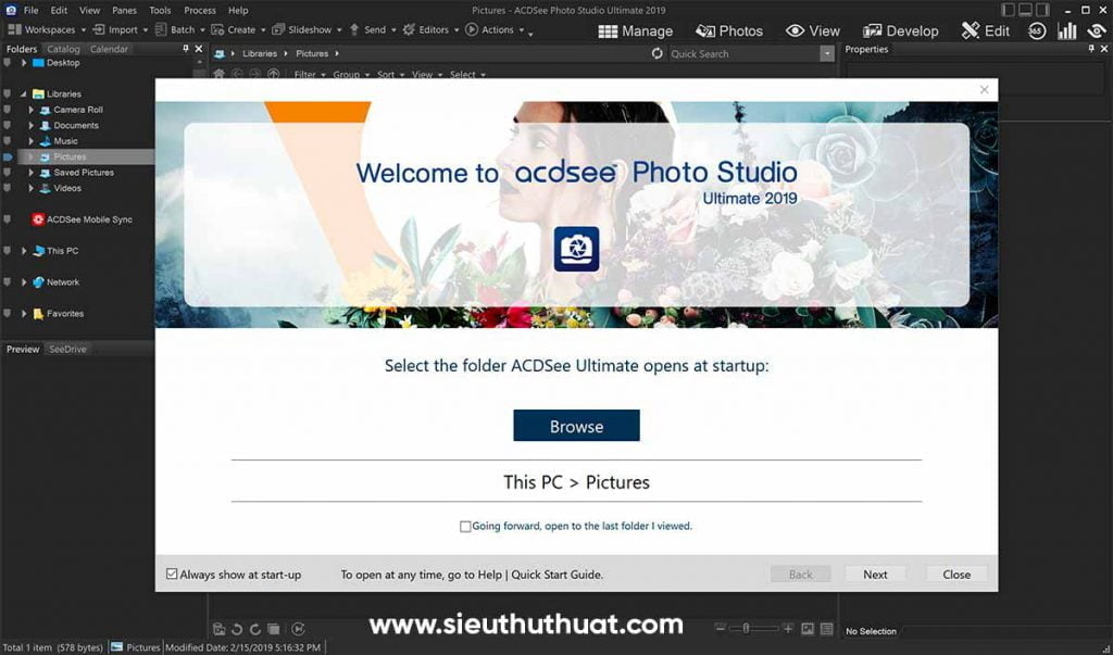 ACDSee Photo Studio Ultimate 2019 12.1.1 Chỉnh sửa ảnh mạnh mẽ