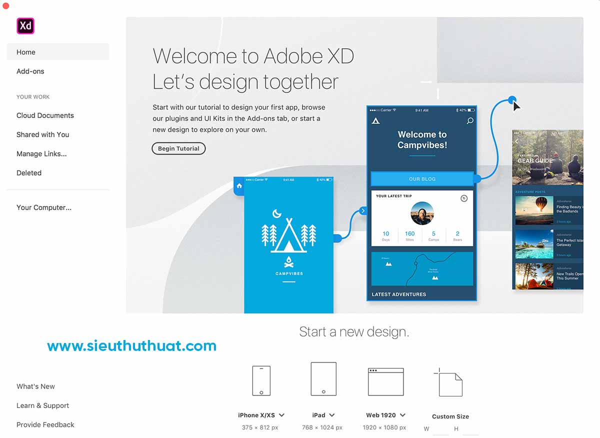Adobe XD CC 2019 Full Win Mac