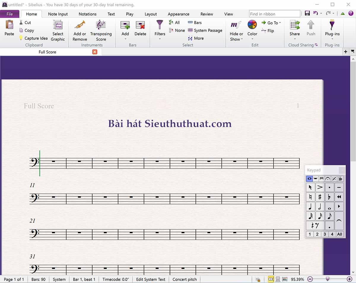 Download Avid Sibelius Ultimate 2019 Full