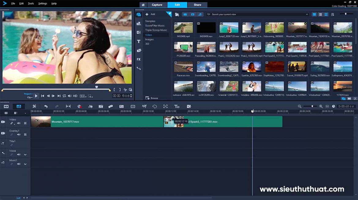 Corel VideoStudio Ultimate 2019 v22.3.0.439 Full bản quyền