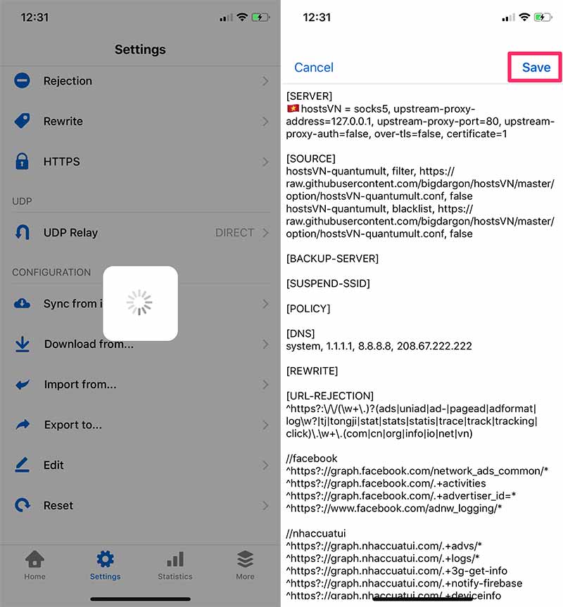 Hướng dẫn chặn quảng cáo trên iOS bằng Quantumult