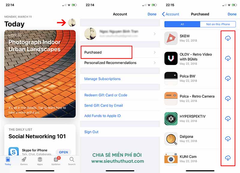 Hướng dẫn tải KUNI Cam Full in-app