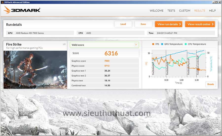Link tải 3DMark Full
