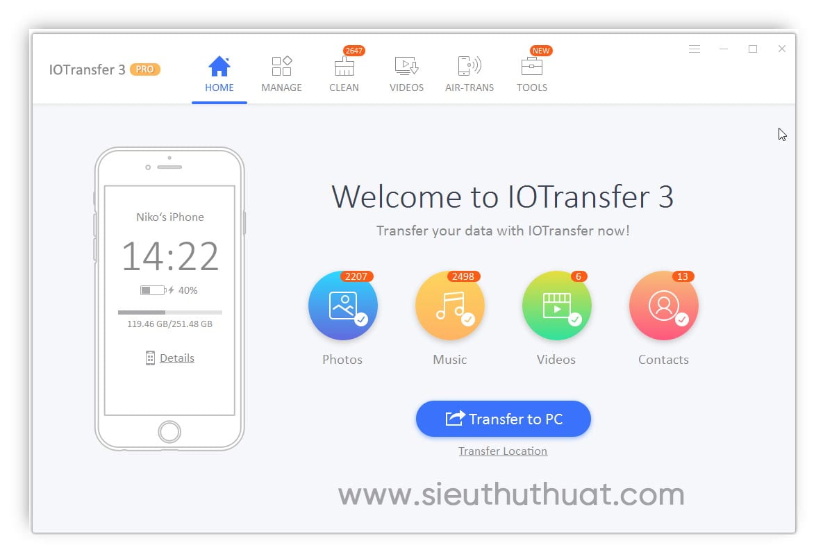 IOTransfer Pro