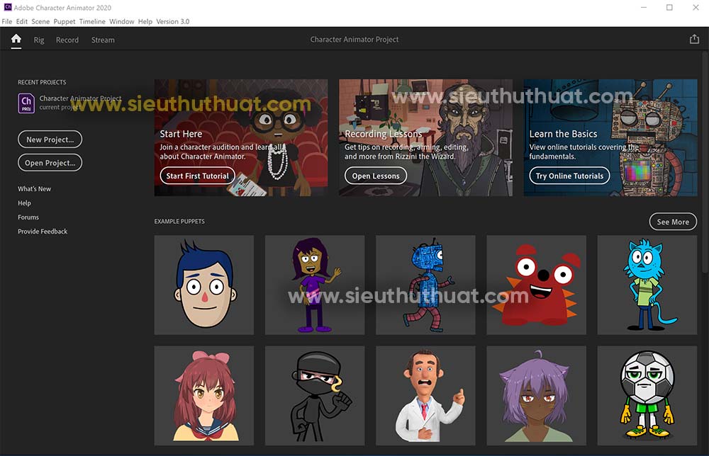 Adobe Character Animator 2020