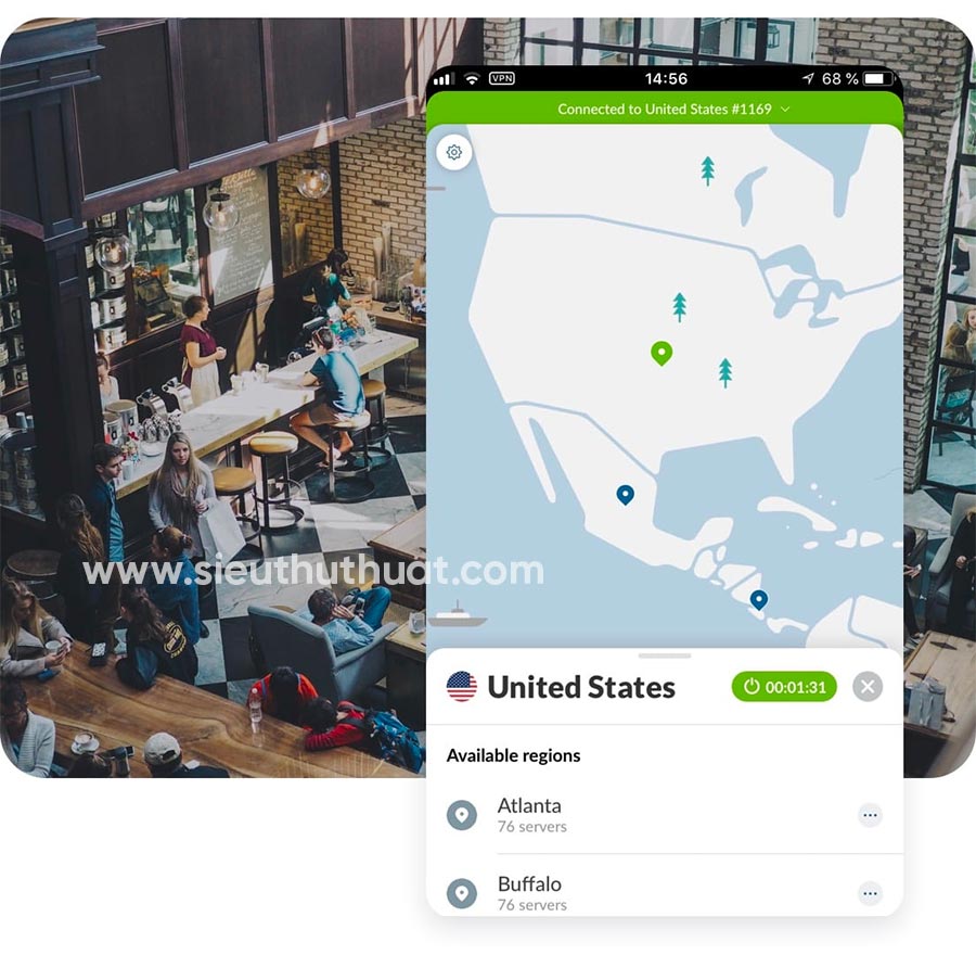 NordVPN PREMIUM cho Android
