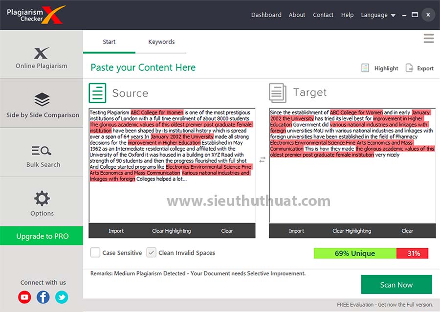 Plagiarism Checker X Pro