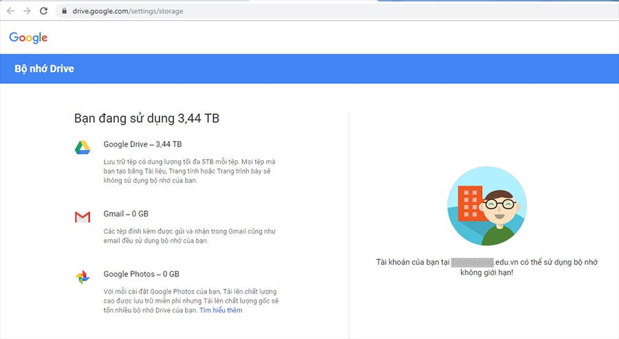 google drive khong gioi han