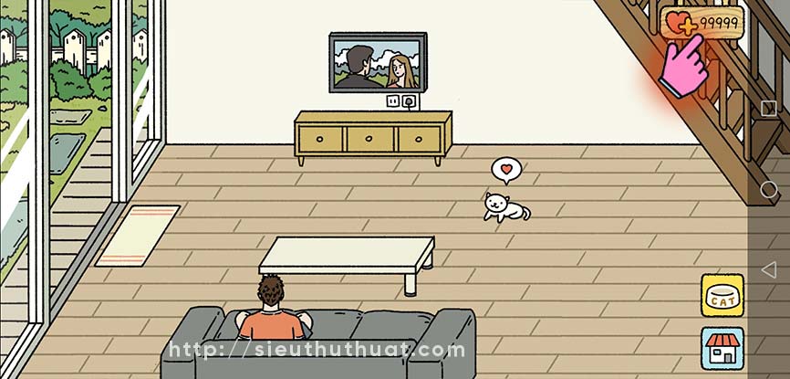 Hack full tim Adorable Home trên Android