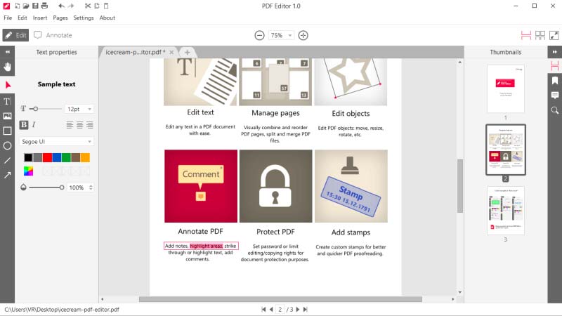 Icecream PDF Editor Pro Full