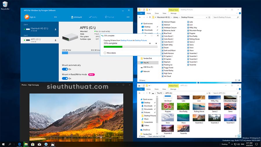 Paragon APFS for Windows