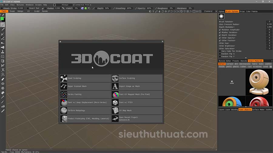 Tải xuống 3D-Coat Full miễn phí