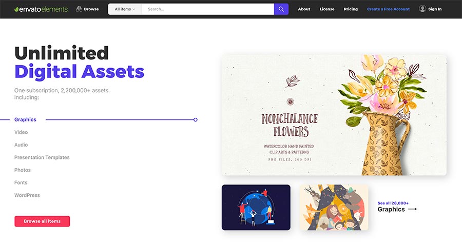 Get link Envato Elements miễn phí, không giới hạn 9 Get link Envato Elements miễn phí