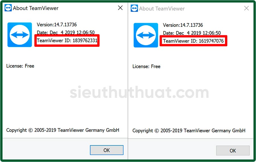 Reset ID Teamview 2020 Full mới nhất