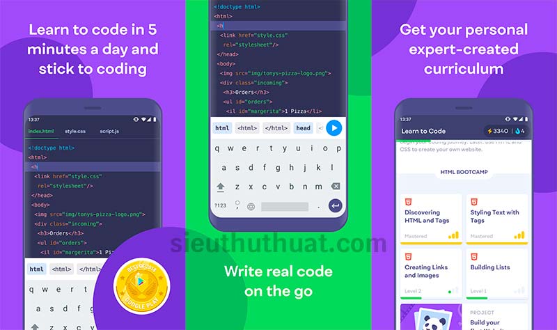 Mimo: Learn to Code Full Mod cho Android