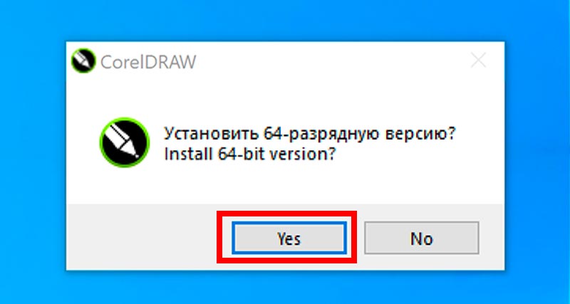 Nhấn yes để cài đặt