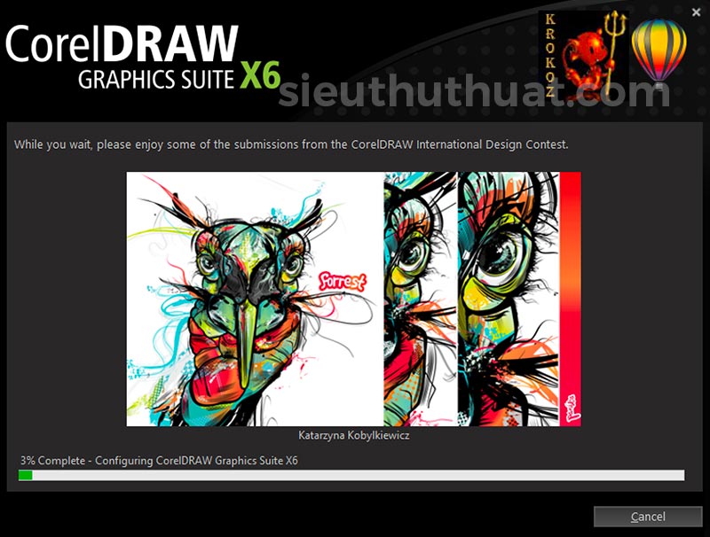 Huong Dan Cai Dat CorelDRAW Graphics Suite X6 4