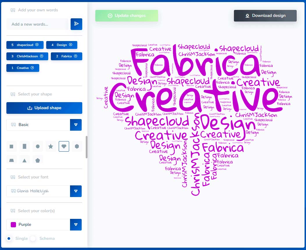Shape Cloud Creative Fabrica